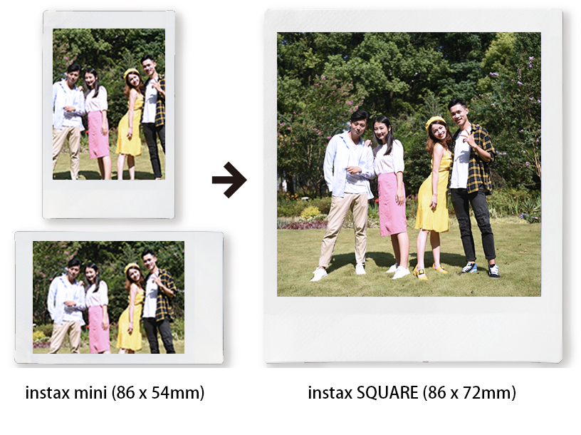 instax SQUARE SQ6，富士instax SQUARE SQ6一次成像相机，SQ6方形相机
