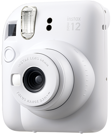 [photo] INSTAX mini 12 in CLAY WHITE color